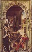 Rogier van der Weyden St.John Altarpiece Spain oil painting artist